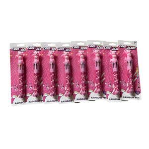 Care Bear 10 Color Rainbow Pen Cheer Bear Topper New in Package set of 8